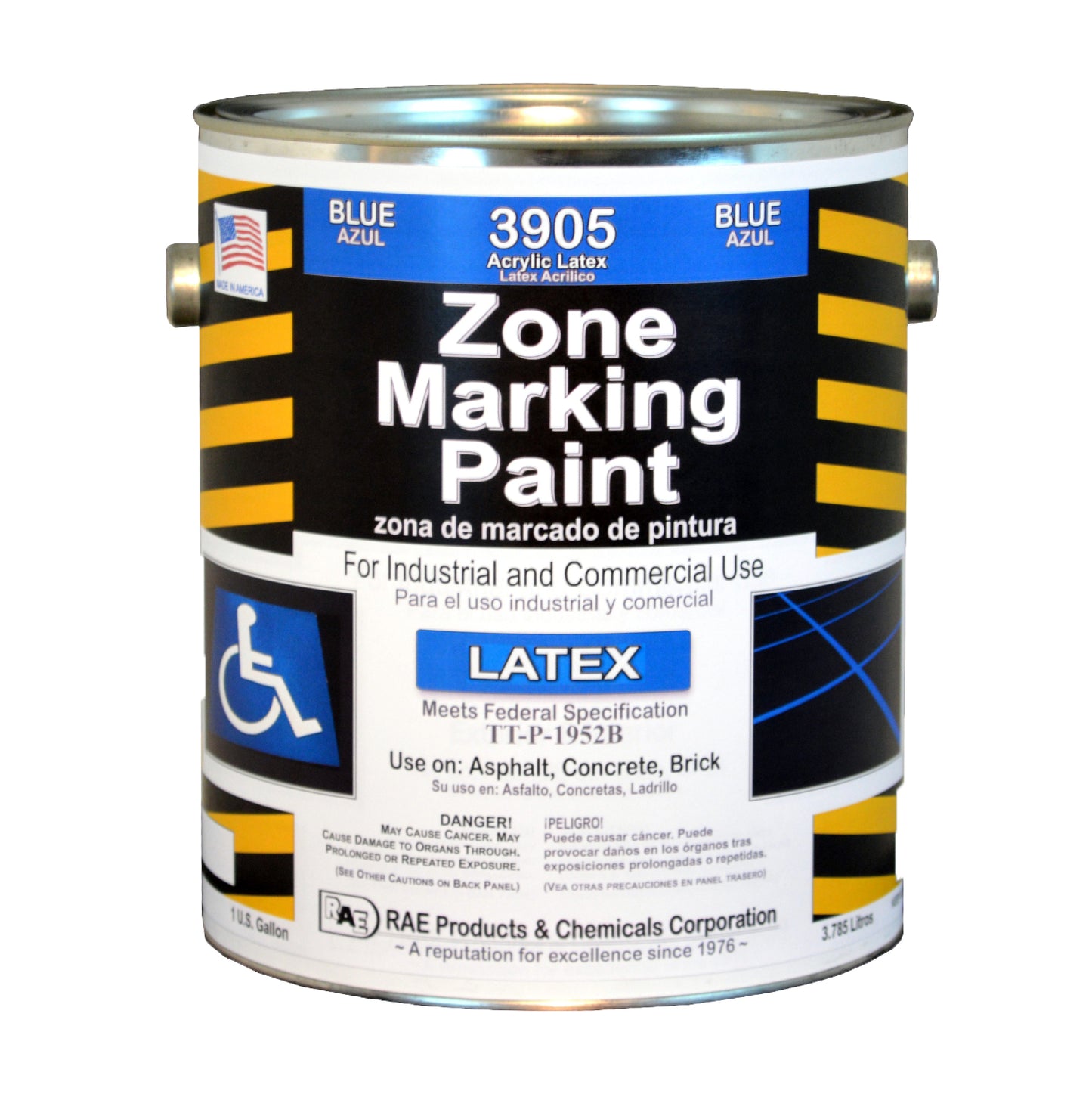 100% acrylic latex traffic paint