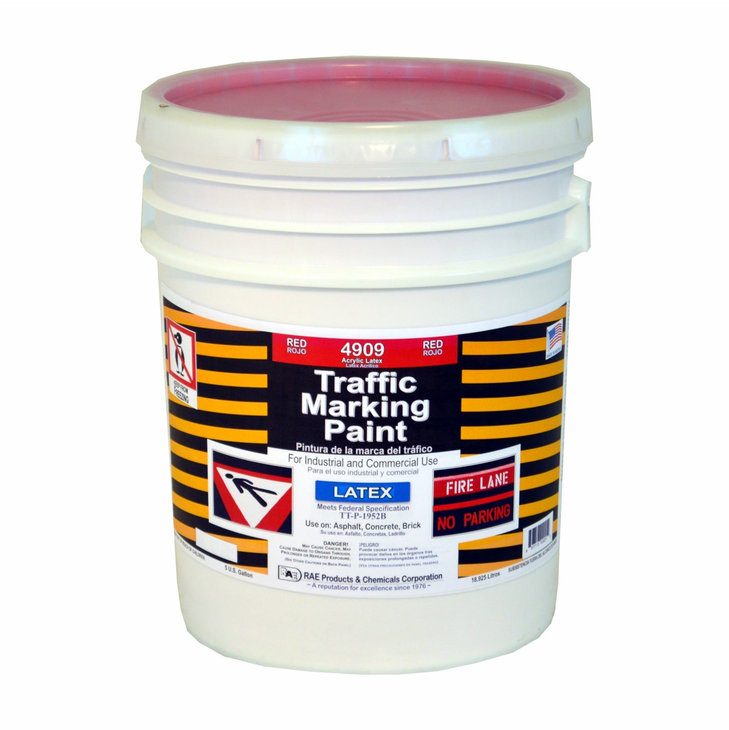 100% acrylic latex traffic paint