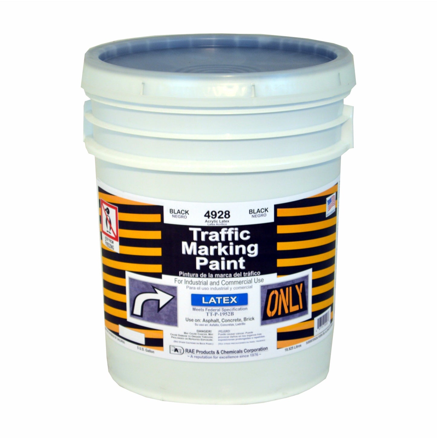 100% acrylic latex traffic paint