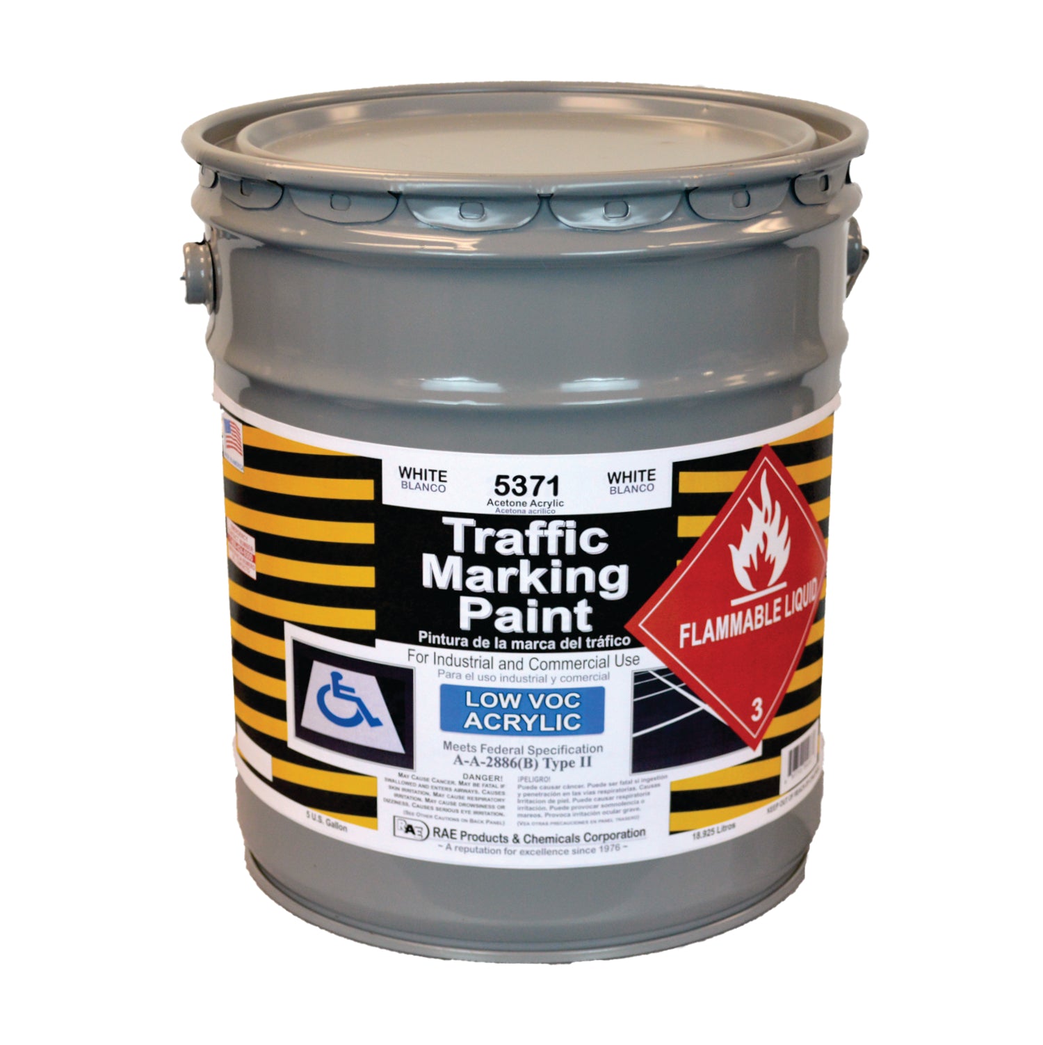 acetone acrylic traffic paint