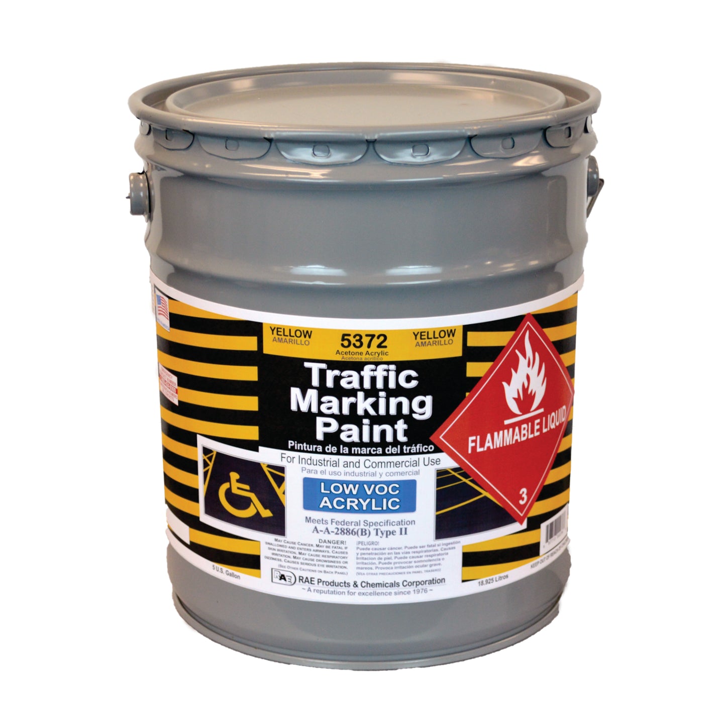 acetone acrylic traffic paint