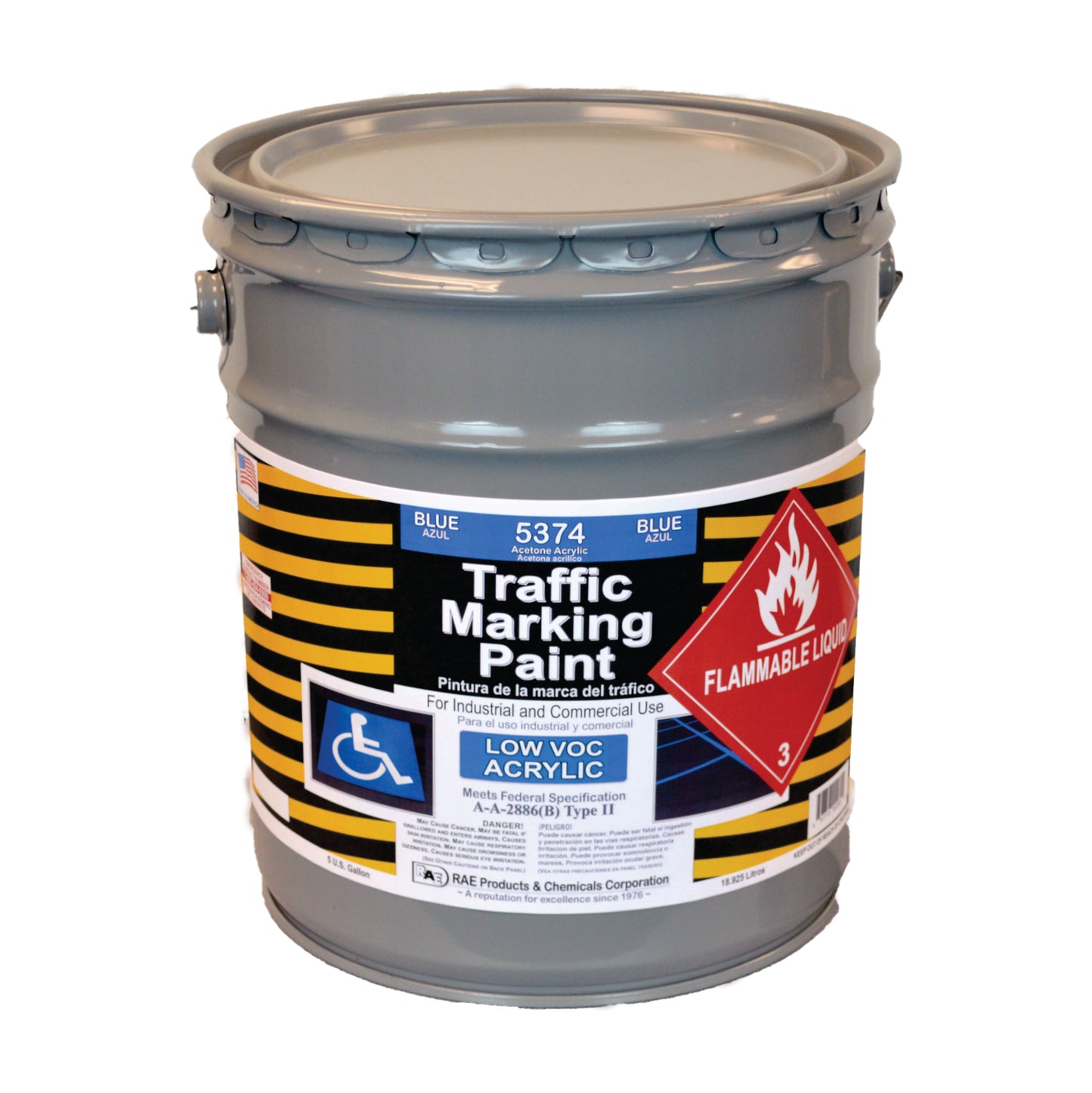 acetone acrylic traffic paint