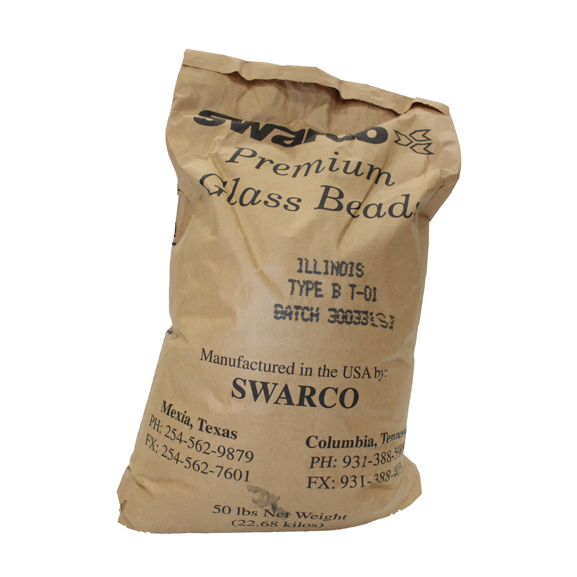 single bag of swarco glass beads illinois type B