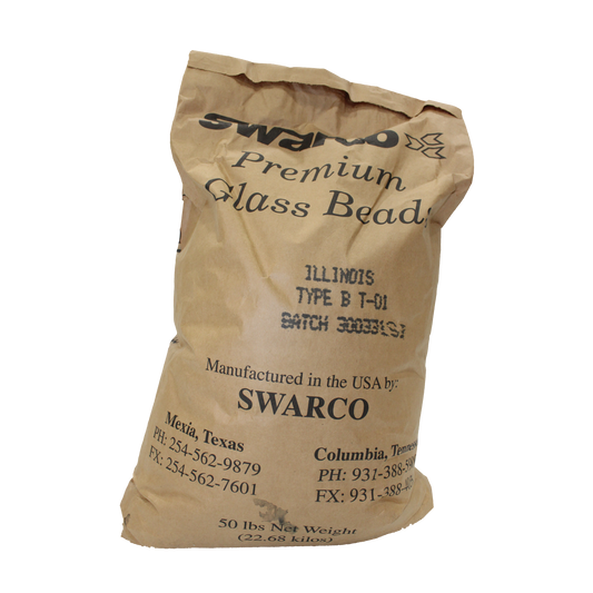 single bag of swarco glass beads illinois type B