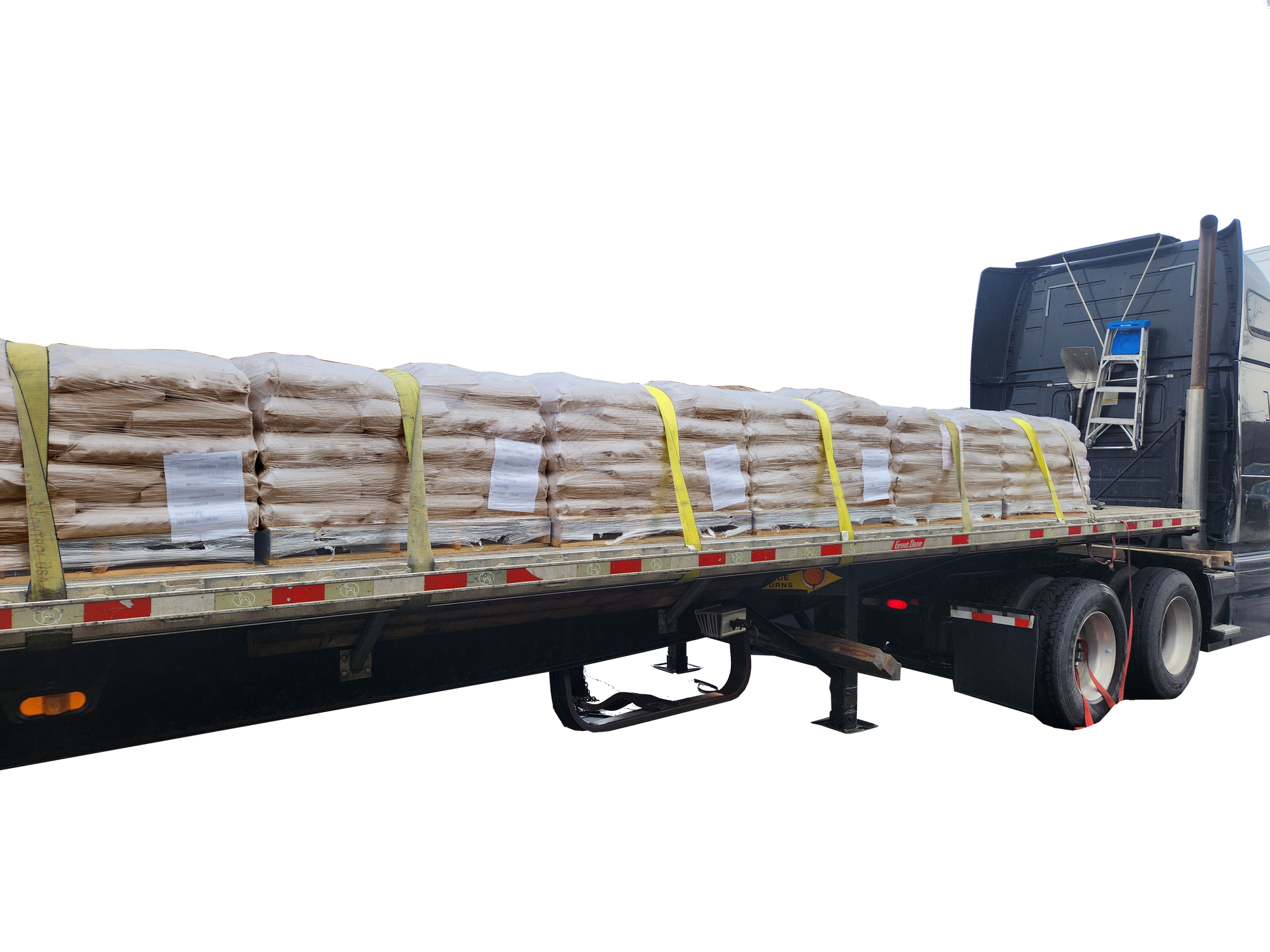 A truckload of Swarco Glass Beads Illinois Type B