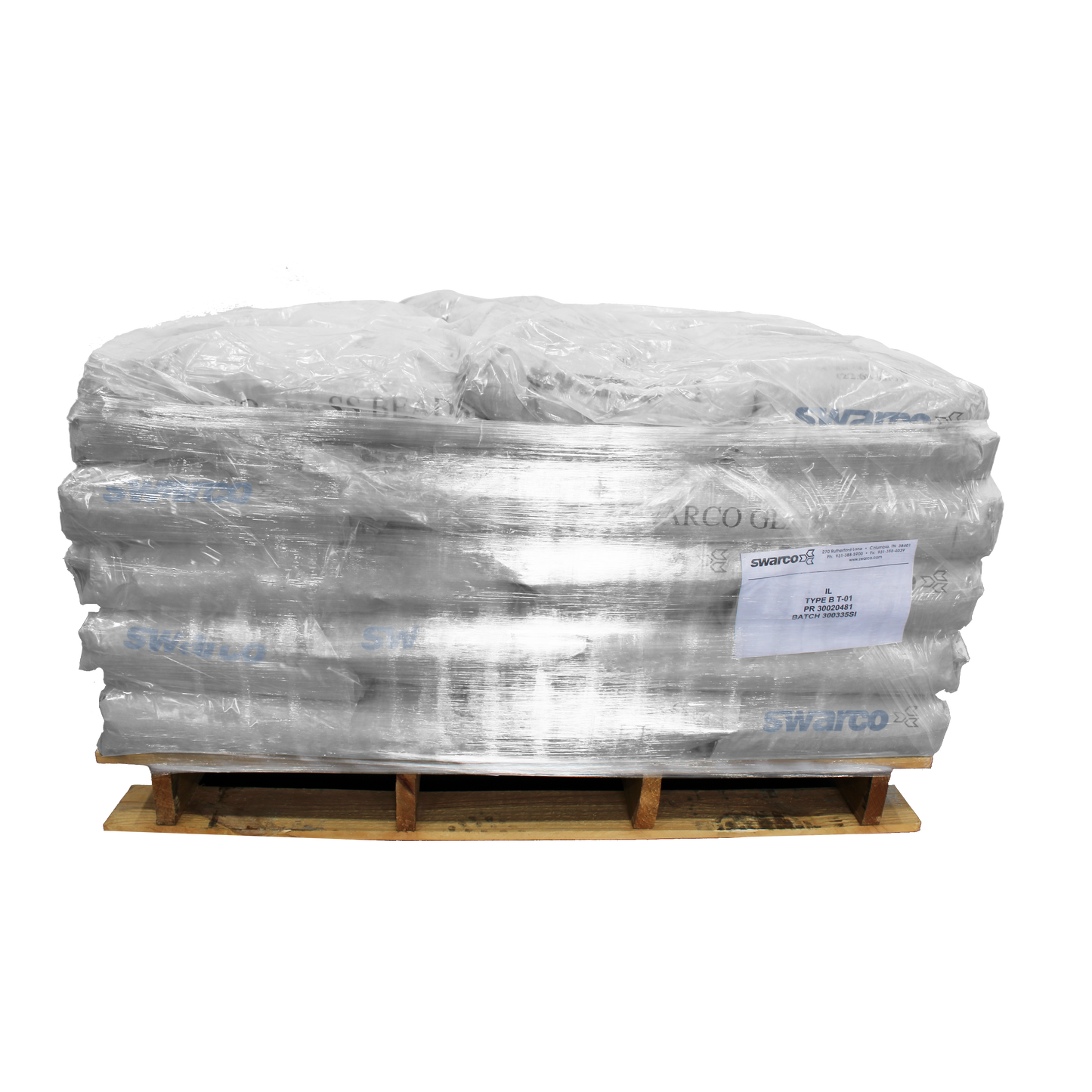 SWARCO IL Type-4 Megalux Glass Beads Pallet