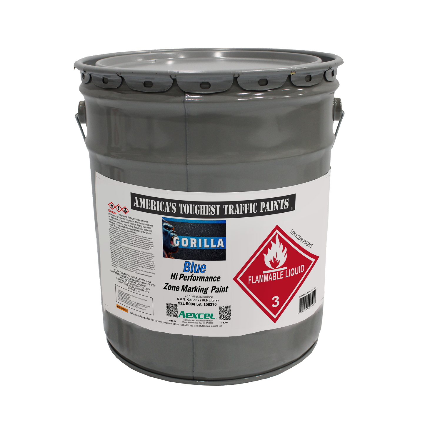 solvent-borne acrylic marking paint