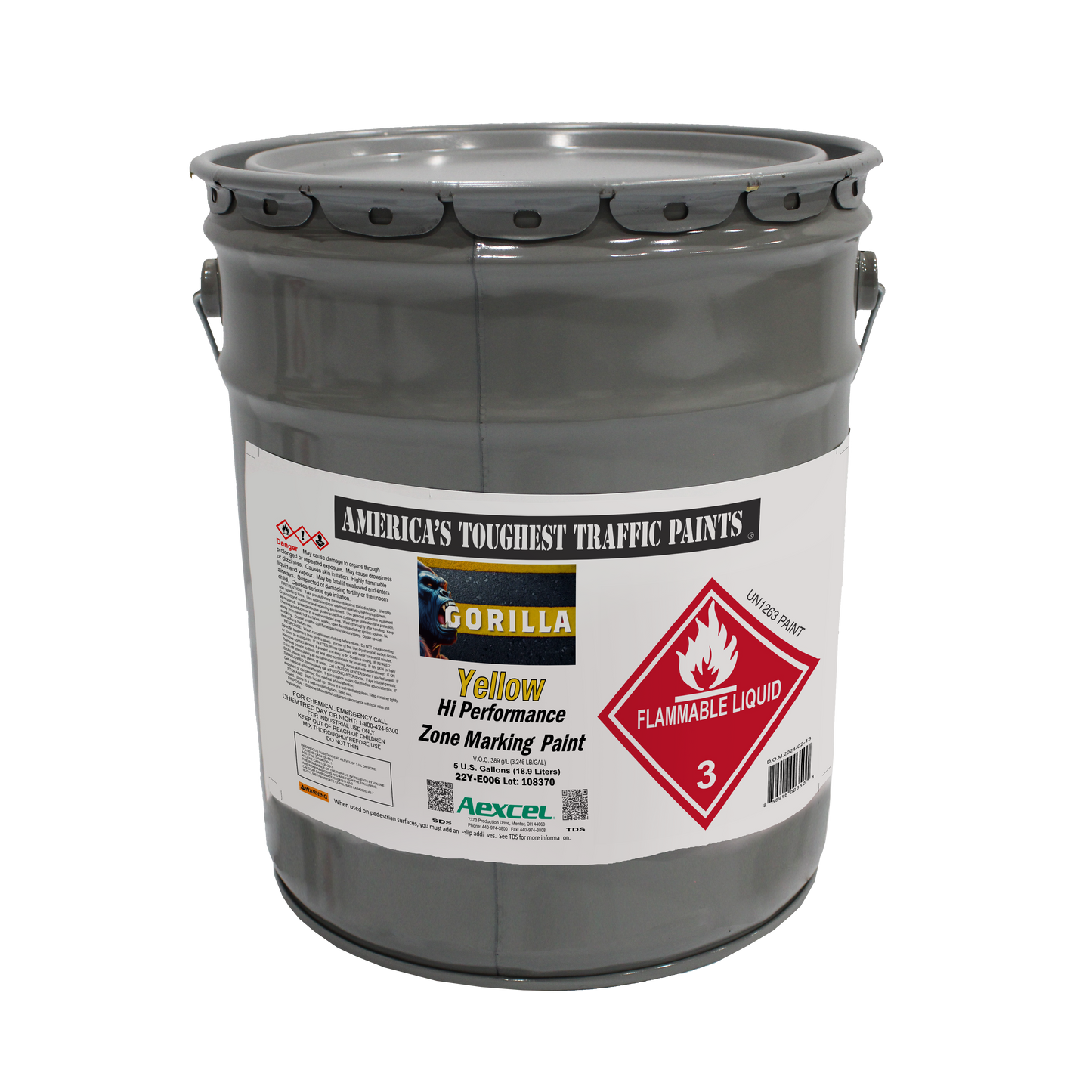 solvent-borne acrylic marking paint