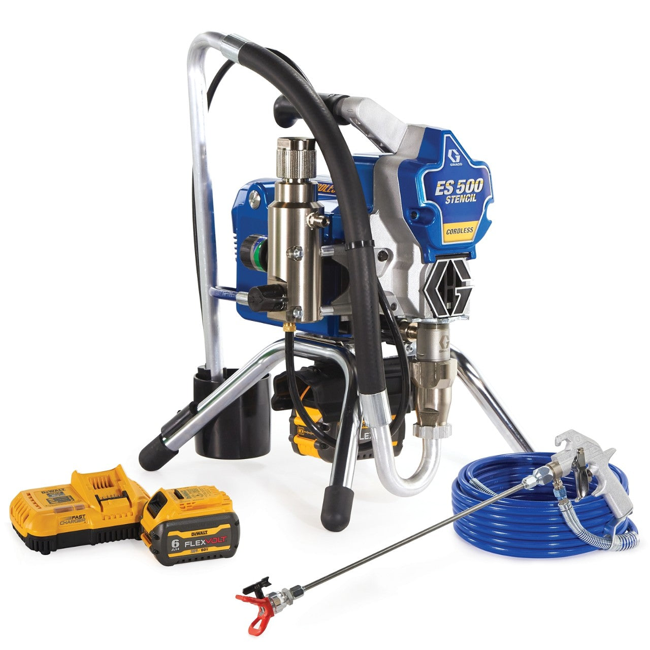 A picture of Graco ES 500 Battery-Powered Airless Stencil Rig
