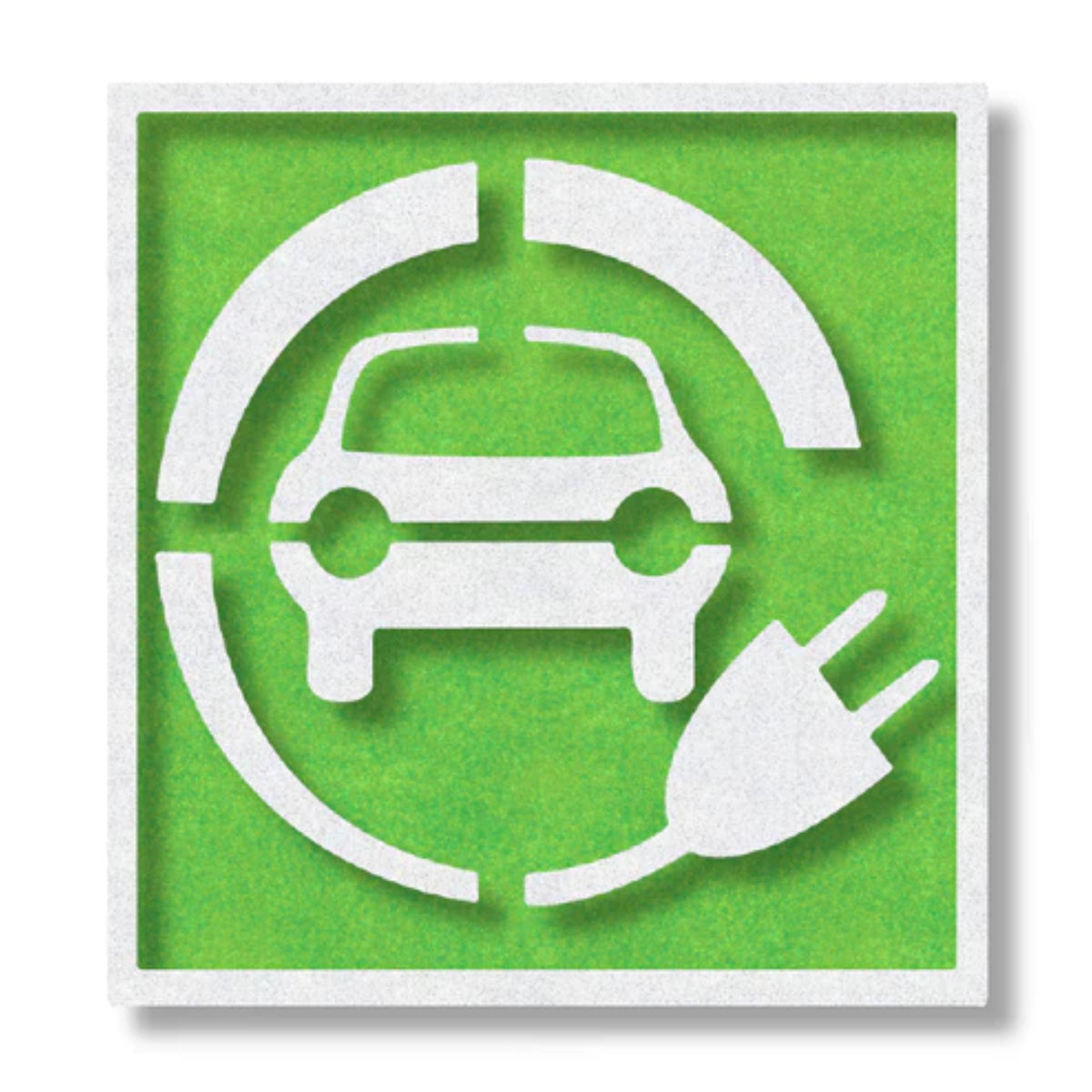 Preformed Thermoplastic EV Symbols