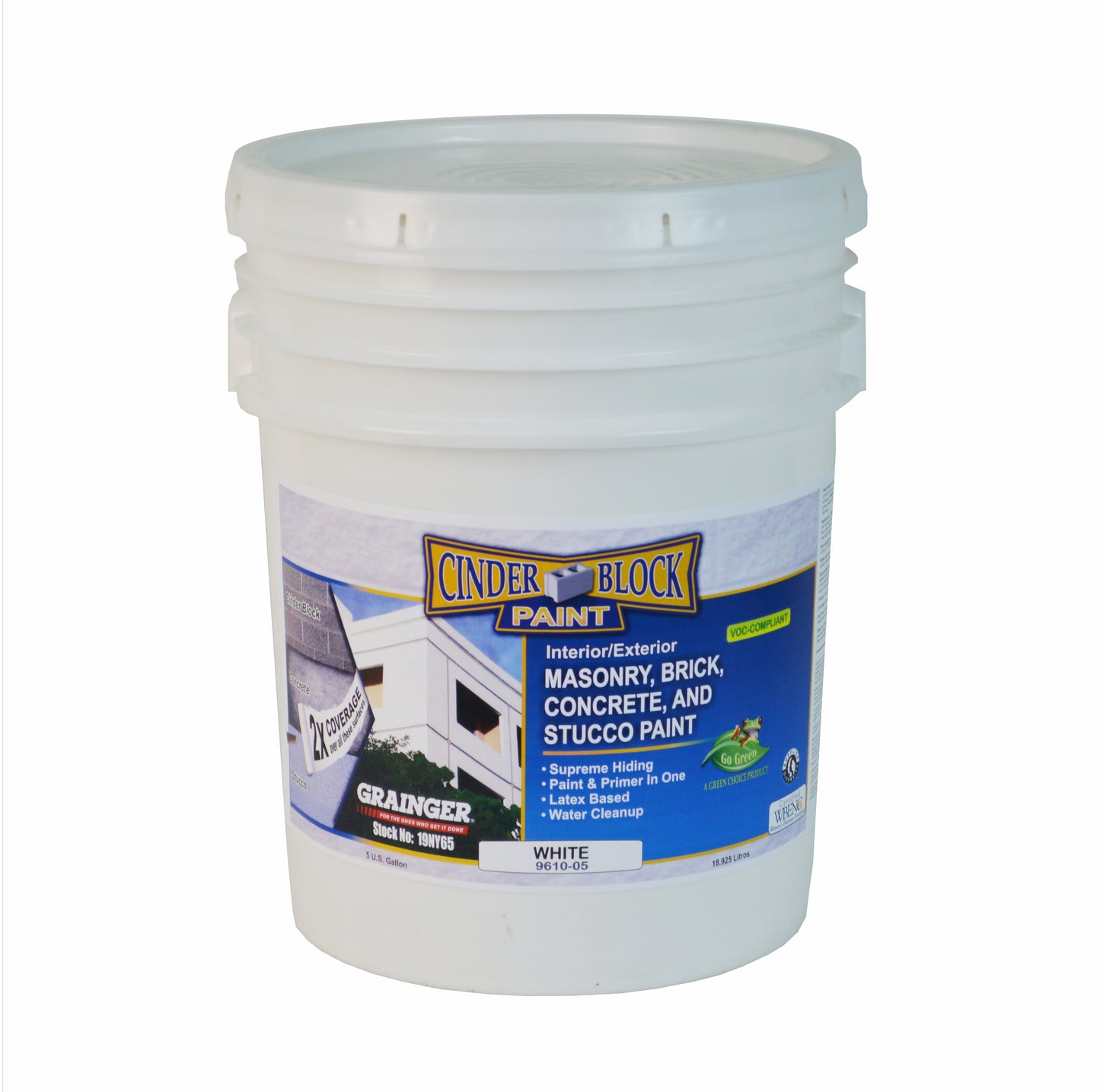 RAE Masonry, Brick & Concrete Paint - Interior/Exterior White