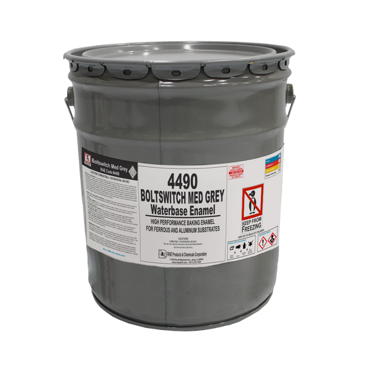 RAE Boltswitch Med Grey Waterbase Enamel Paint 5 gallons