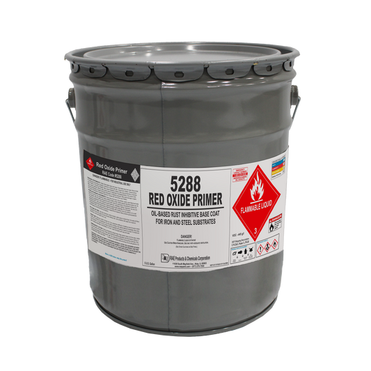 RAE Red Oxide Primer Oil-Based Rust Coat 5 gallons