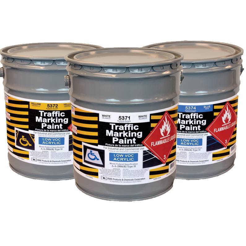 acetone acrylic traffic paint
