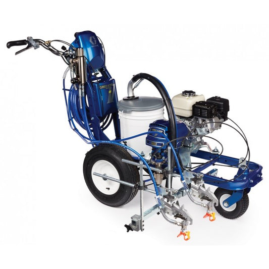 Graco LineLazer V 3900 Standard - 2-Manual Guns - Airless Paint Line Striper 3//4 front view