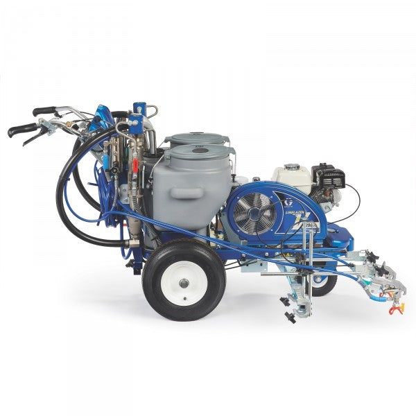 Graco LineLazer V 200DC, Standard Series - Two Gun, Mechanical side view pointing right