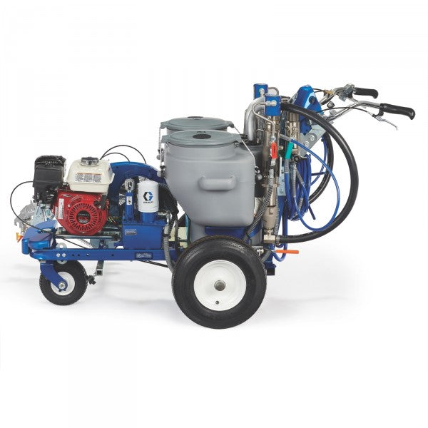 Graco LineLazer V 200DC, Standard Series - Two Gun, Mechanical side view facing left