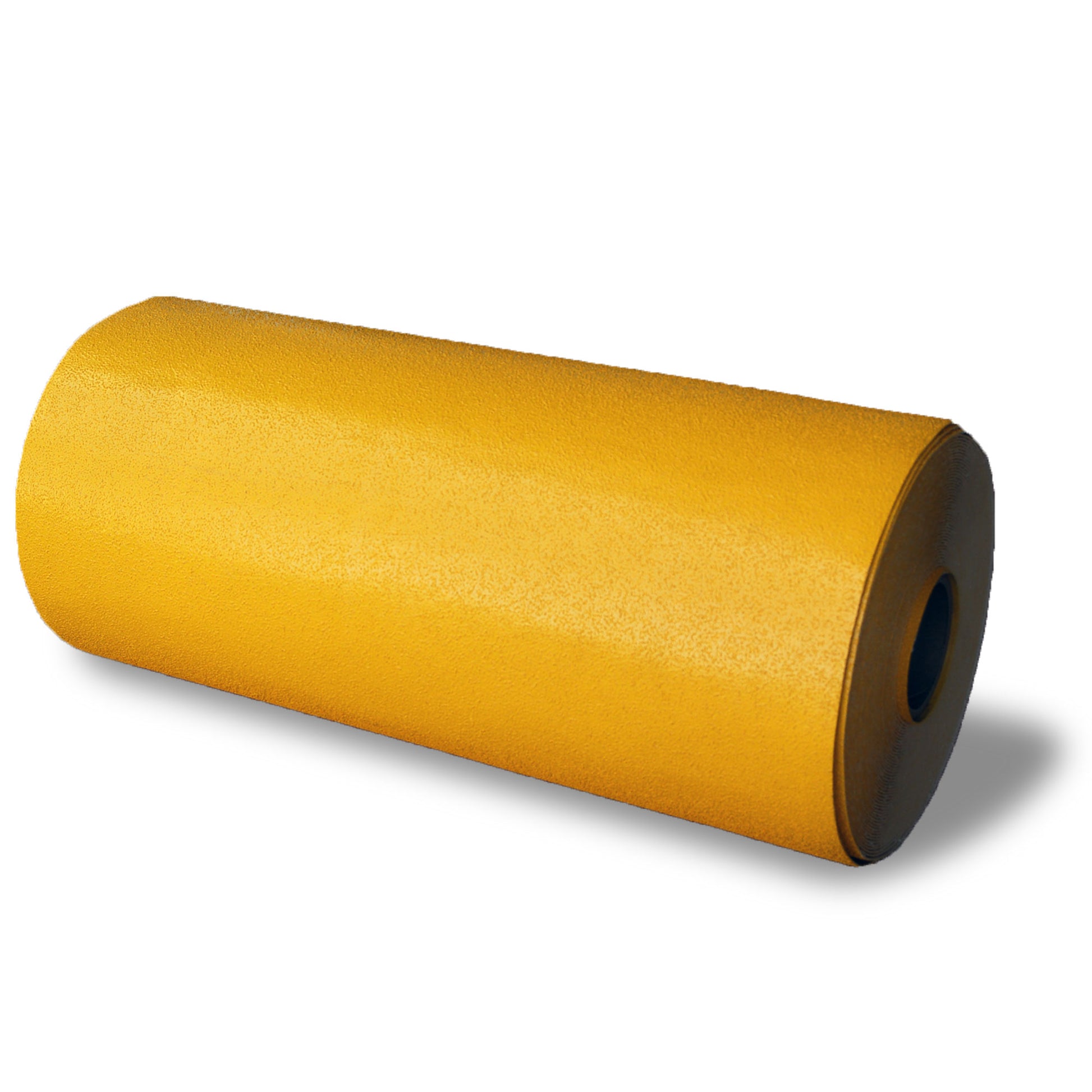 A roll of yellow thermoplastic for lines
