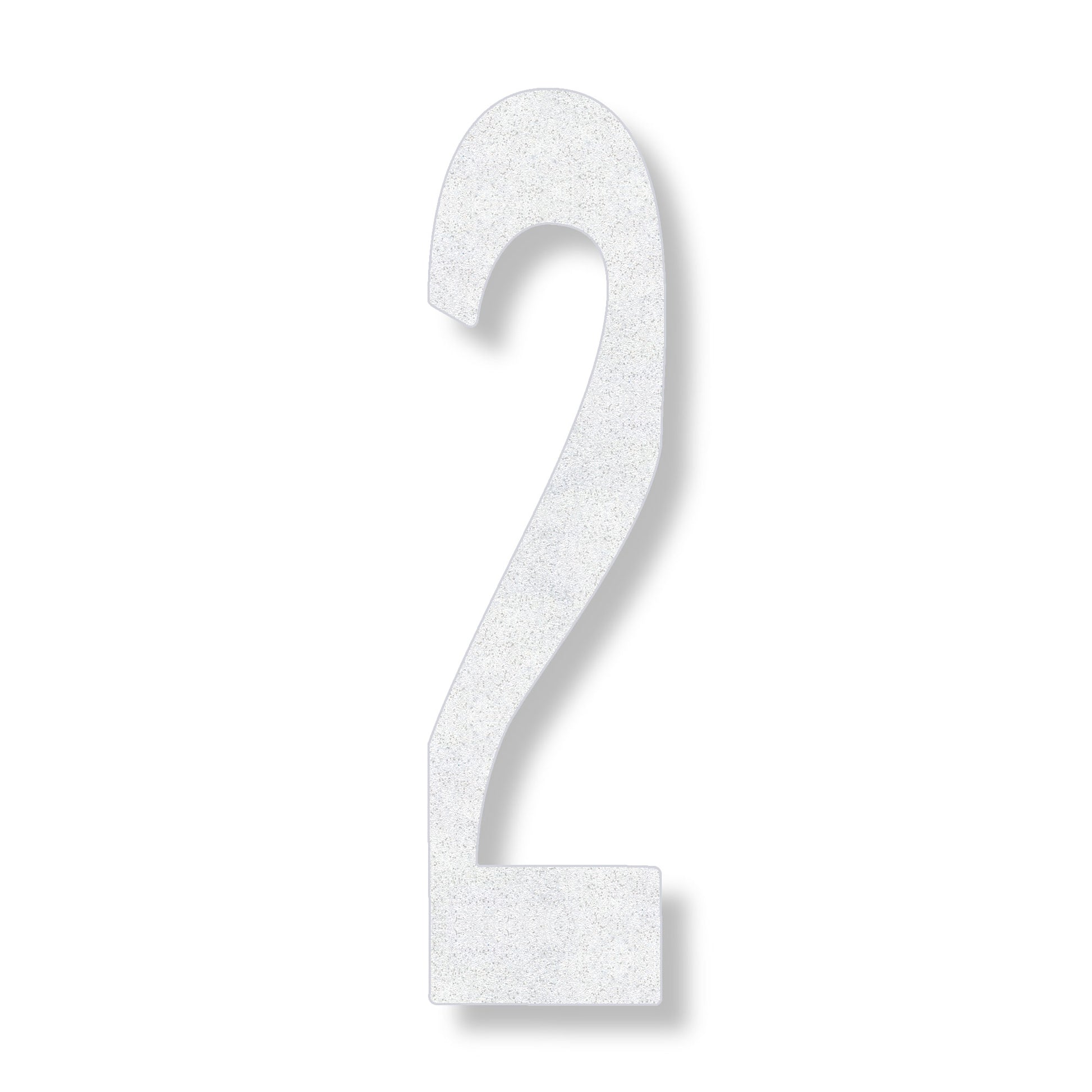 White preformed thermoplastic number 2