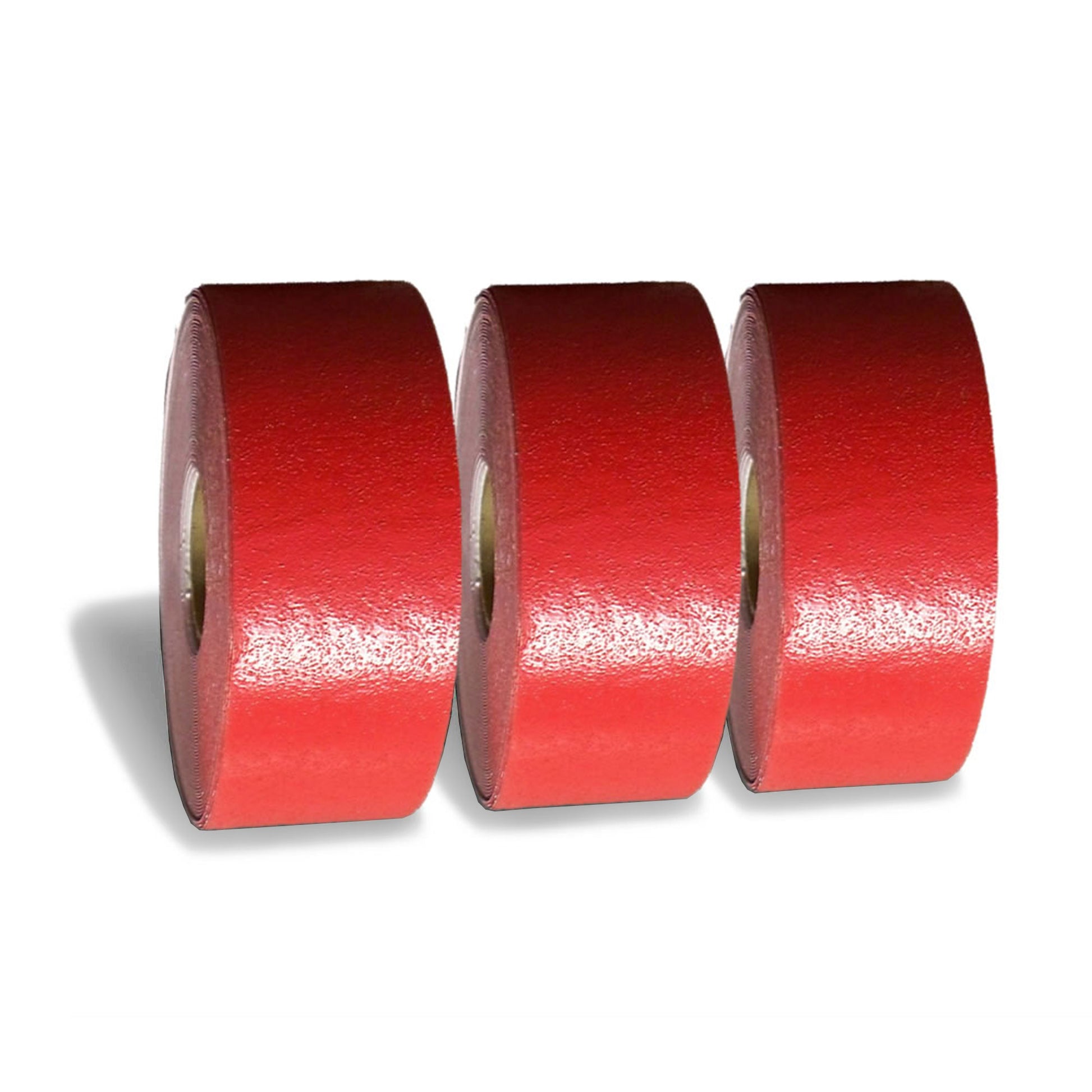 Three rolls of red thermoplastic for lines
