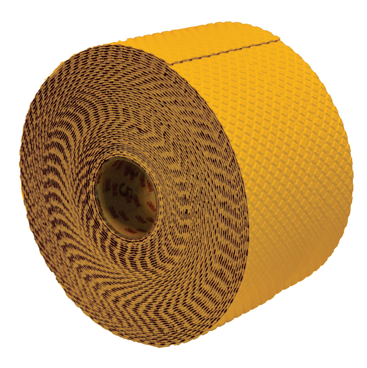 Roll of yellow textured tape.
