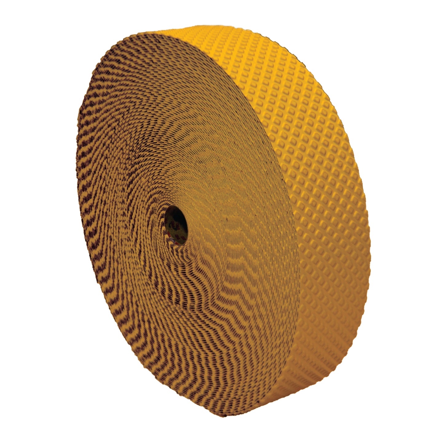 Roll of textured yellow tape