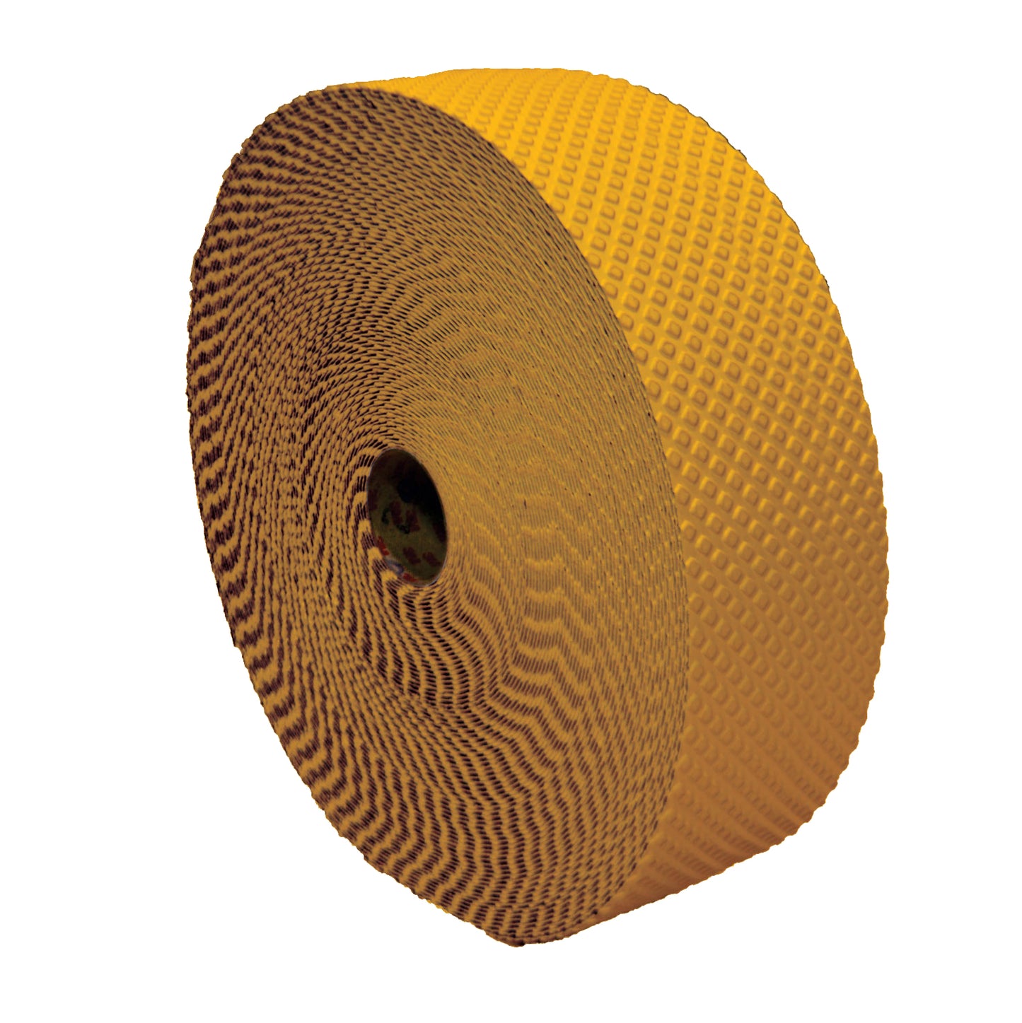 Roll of textured yellow tape