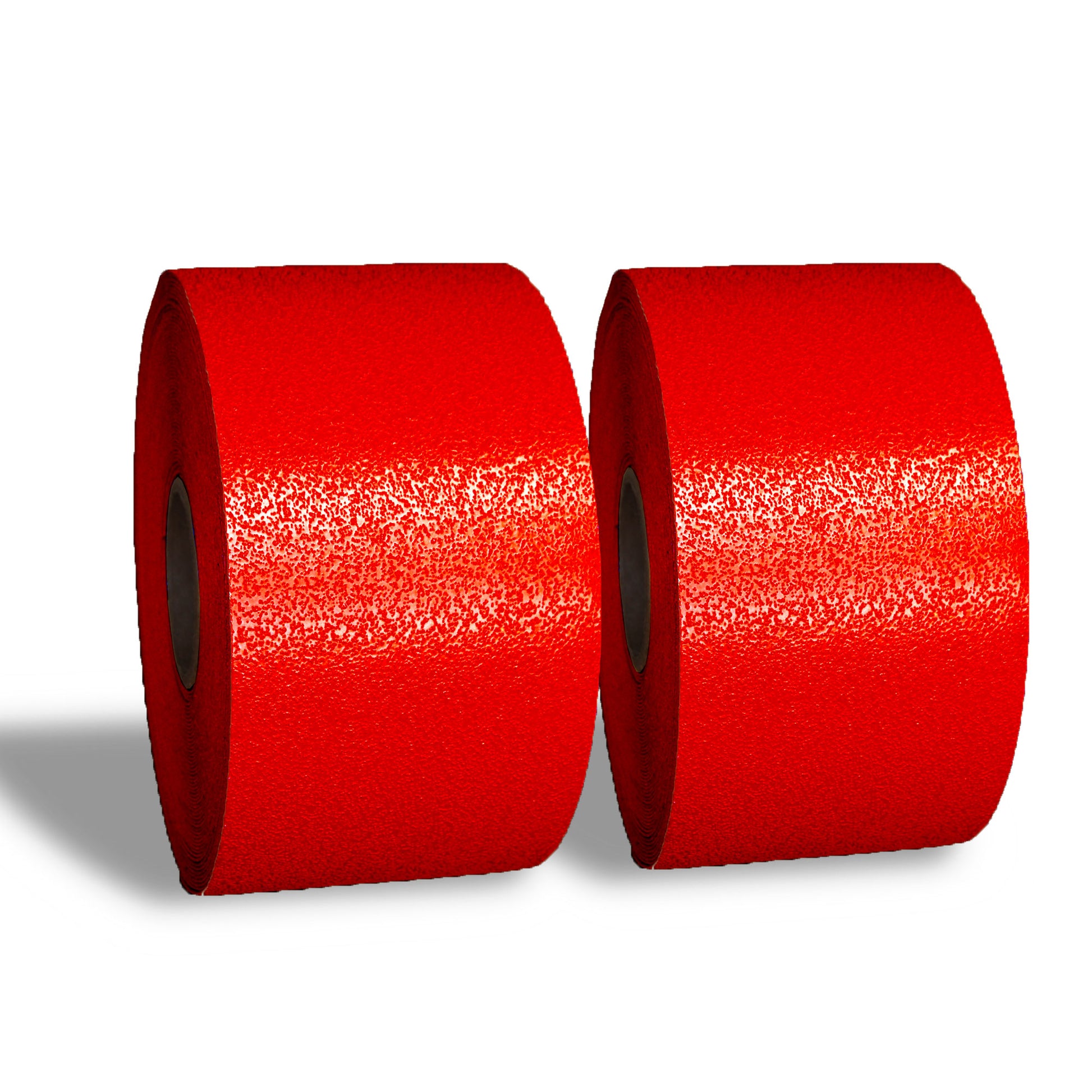 Two rolls of red thermoplastic for lines