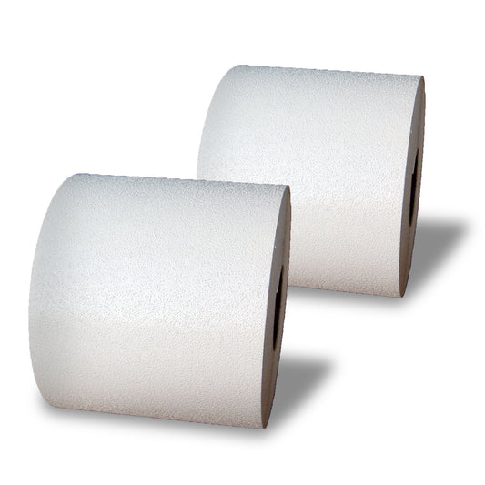Two rolls of white thermoplastic for lines