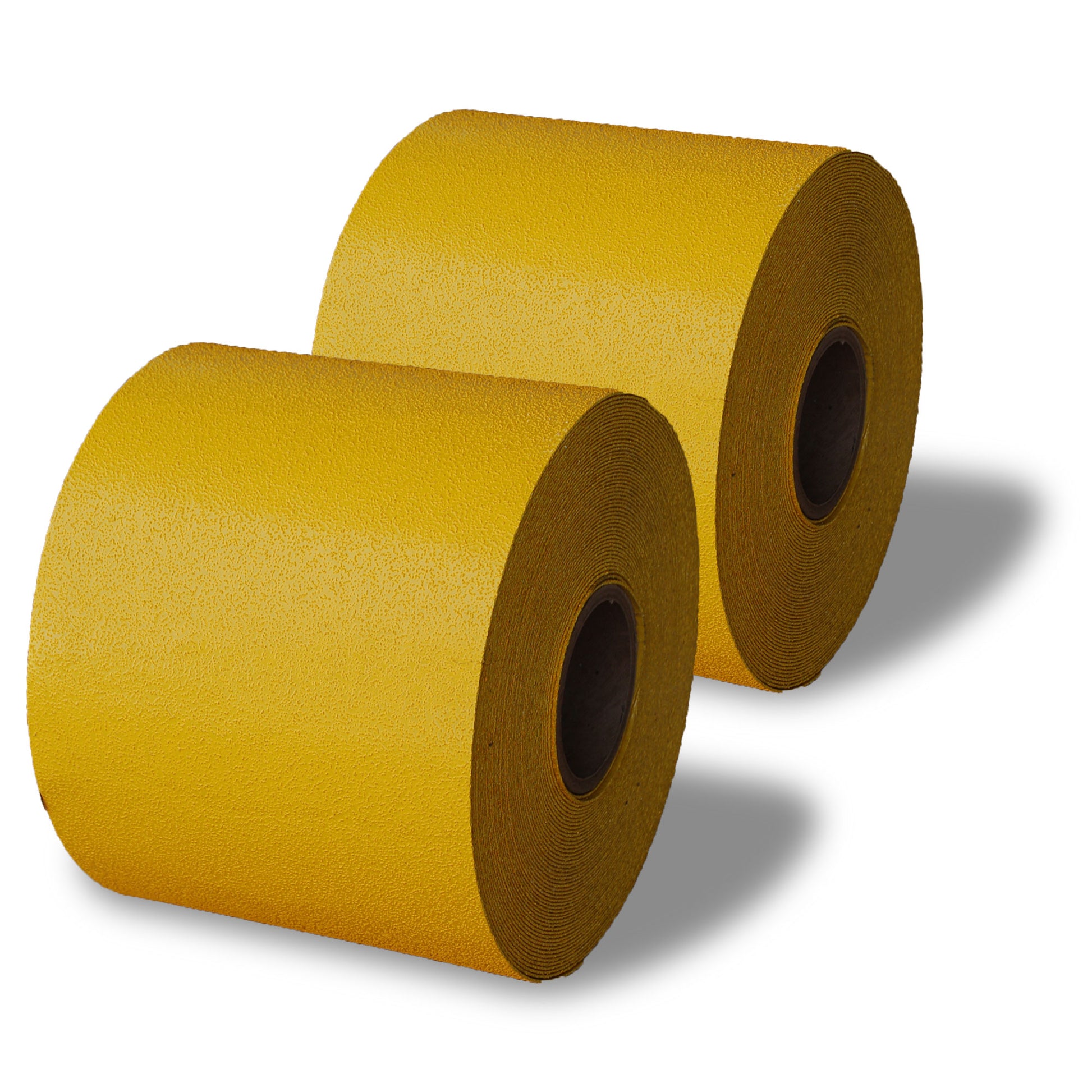 Two rolls of yellow thermoplastic for lines