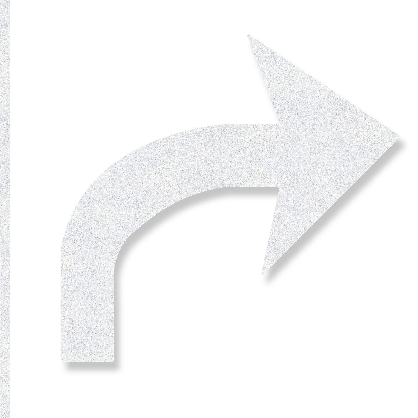 White turn arrow turning right