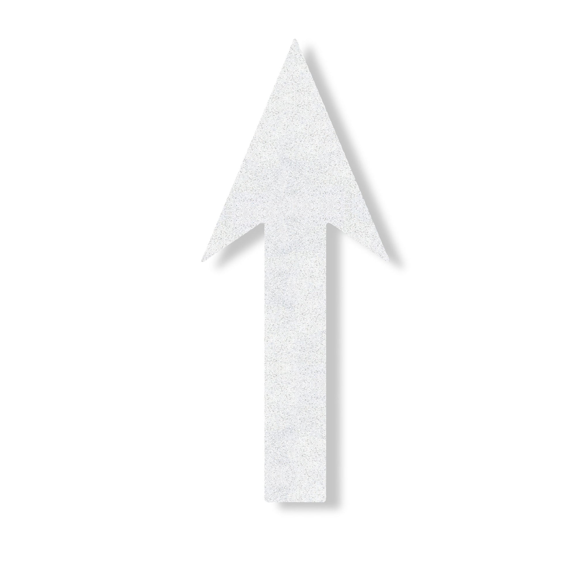 White Preformed Thermoplastic 9'6" Straight Arrow