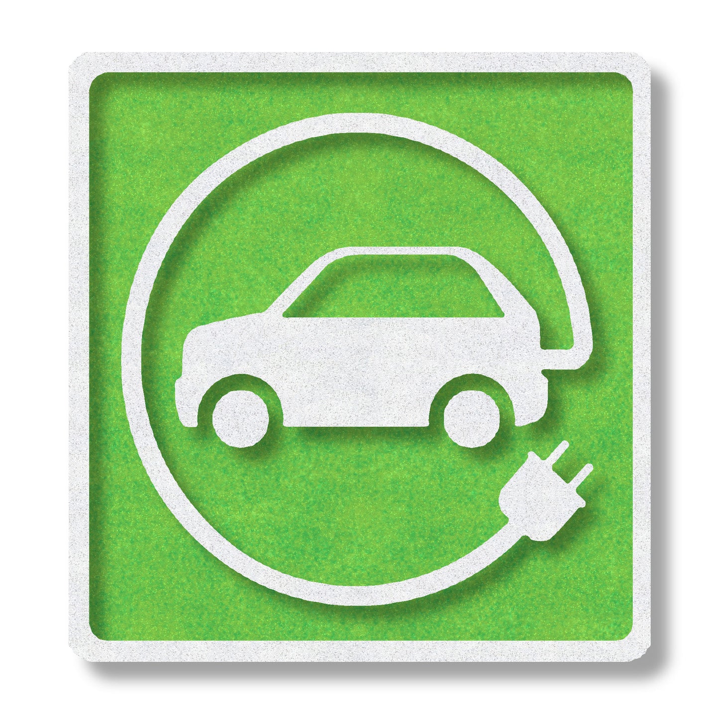 Preformed Thermoplastic EV Symbols