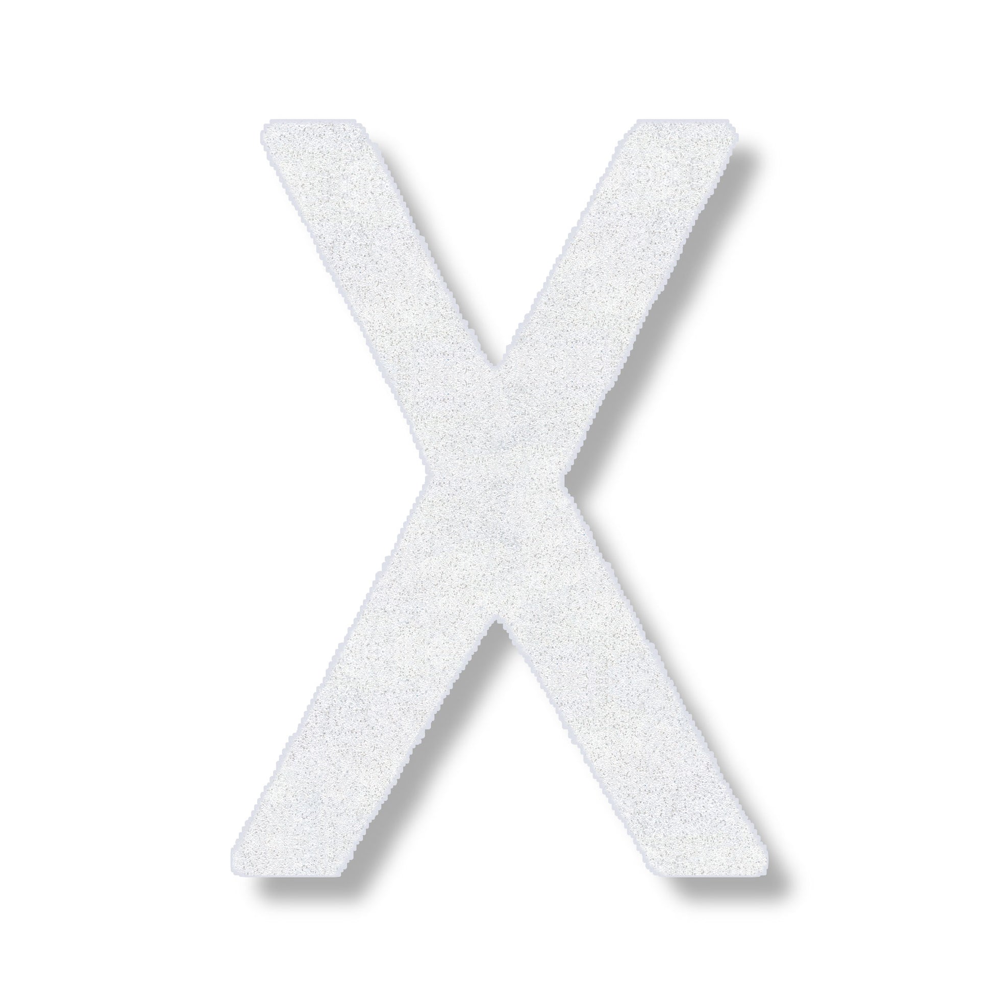 Letter X in white