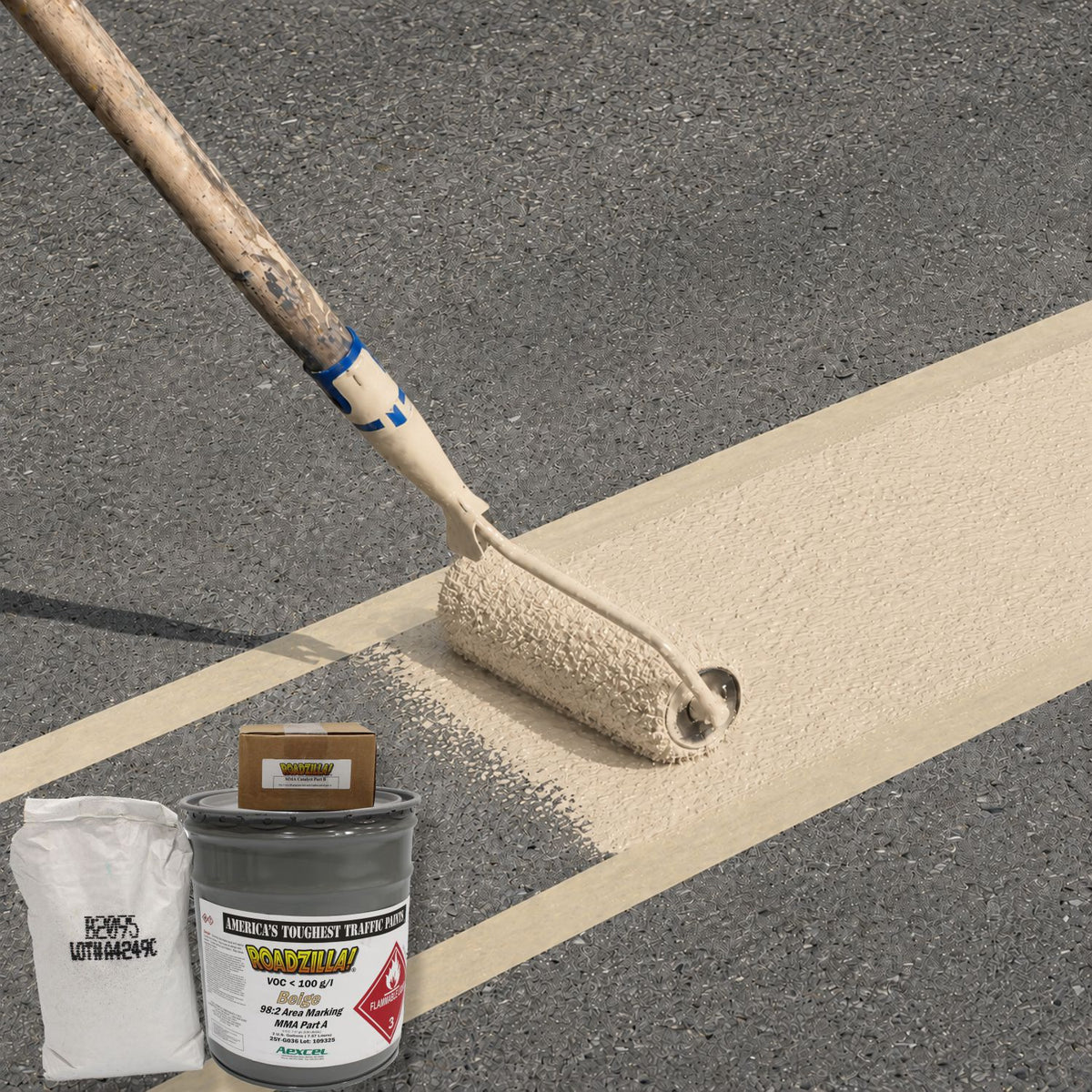Roadzilla Marking Paint - 98:2 MMA Kit