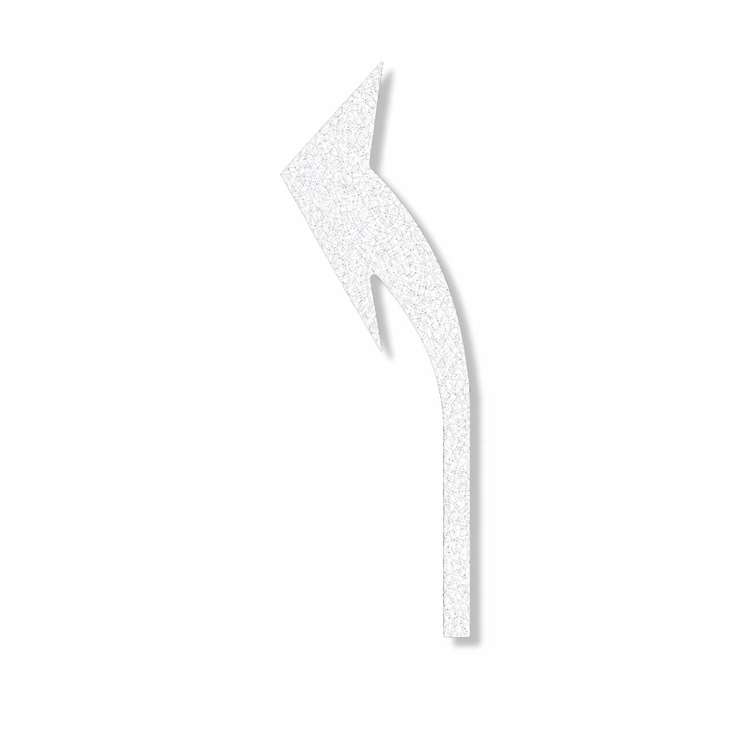 Preformed Thermoplastic 12' Elonged Turn Arrow