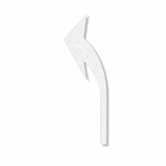 Preformed Thermoplastic 12' Elonged Turn Arrow