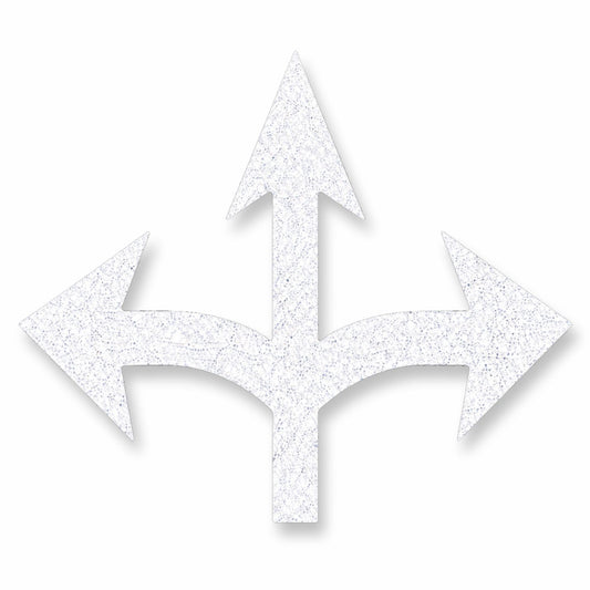 Preformed Thermoplastic Combo Arrow (Straight, Left, Right)