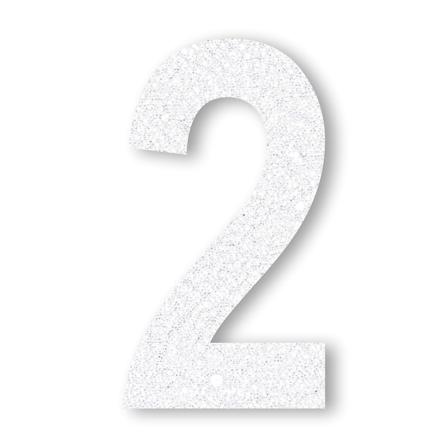 Preformed Thermoplastic Single Number 6"