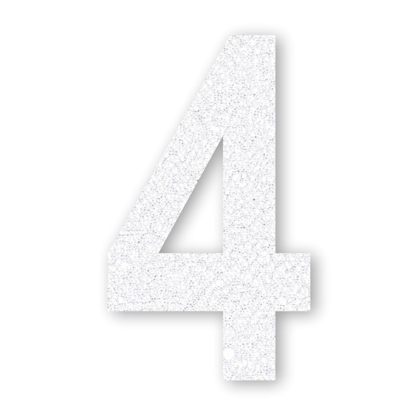 Preformed Thermoplastic Single Number 6"