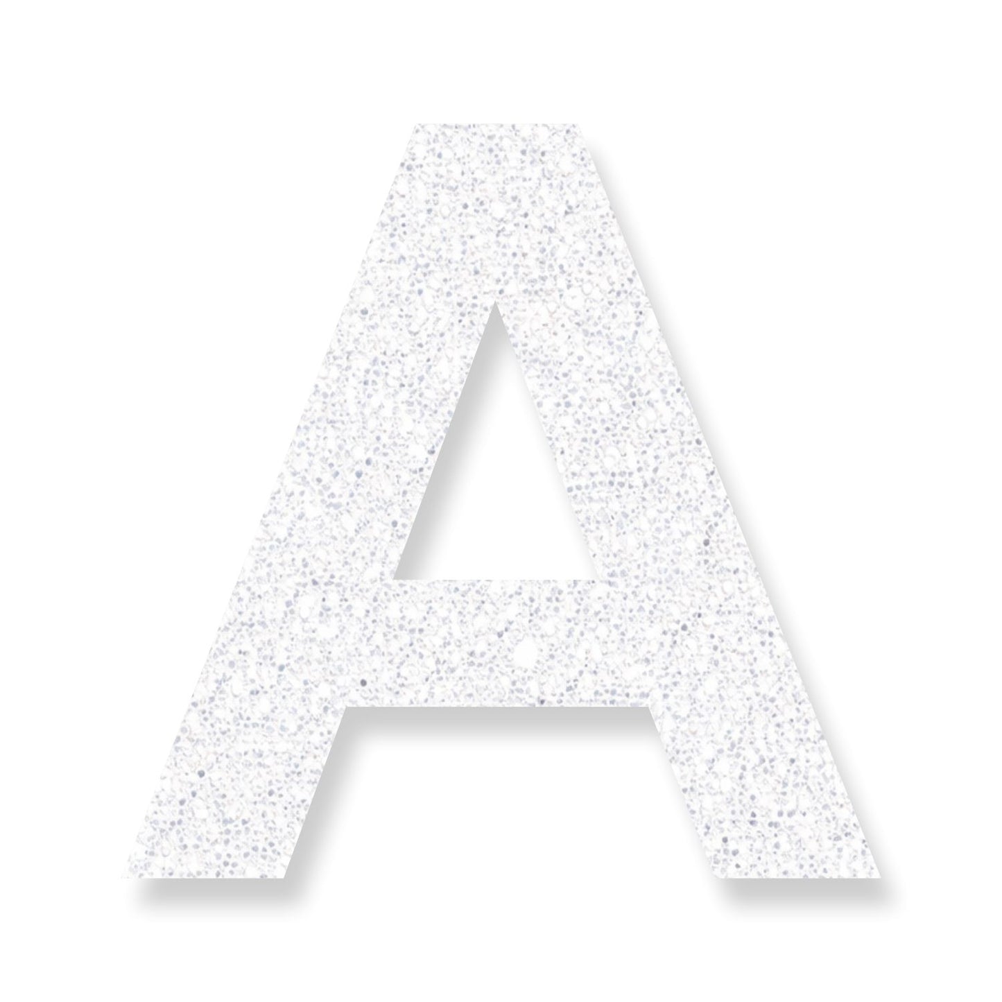 Preformed Thermoplastic Single Letter 12"