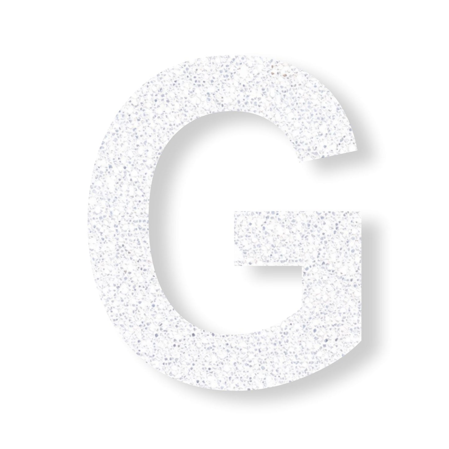 Preformed Thermoplastic Single Letter 12"
