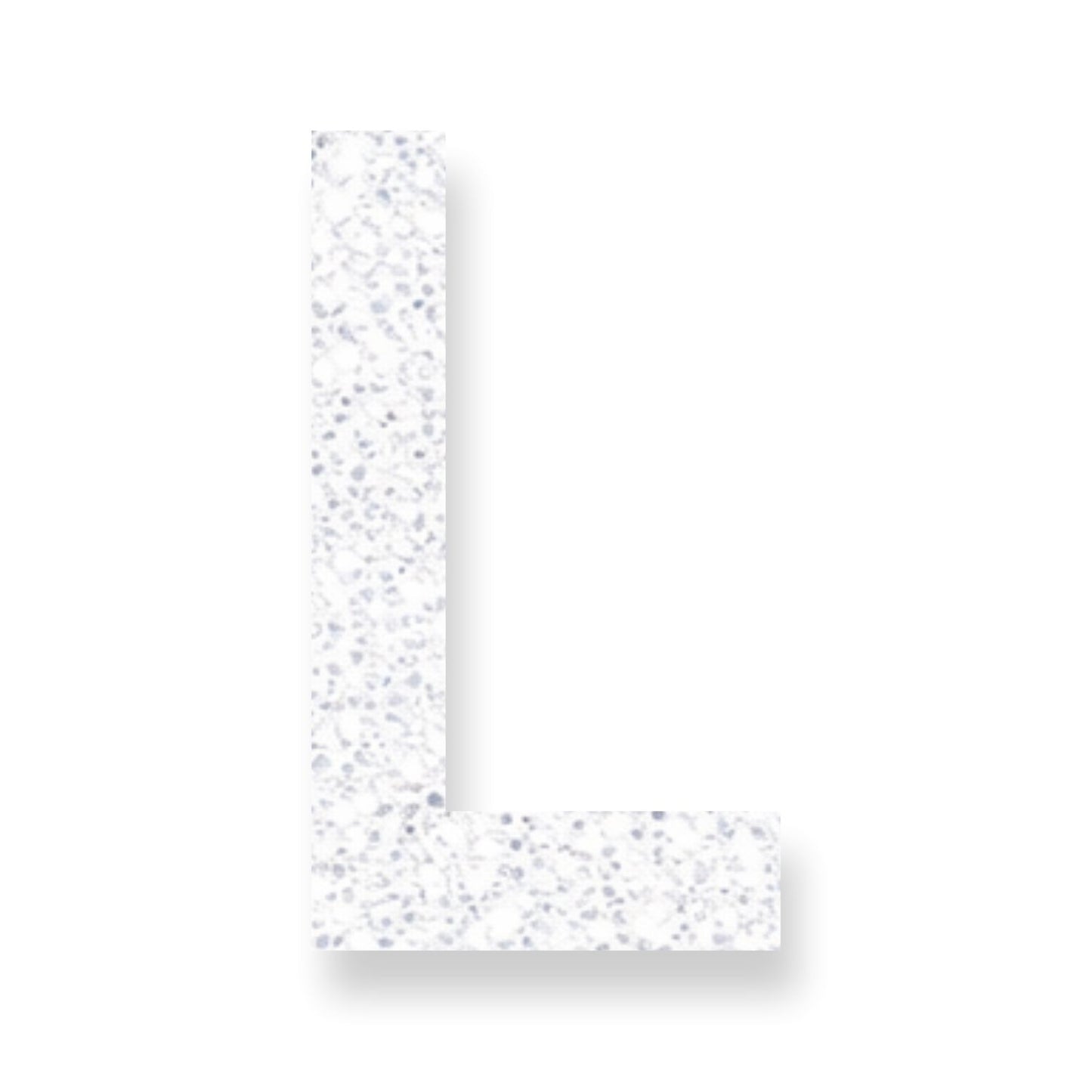 Preformed Thermoplastic Single Letter 12"