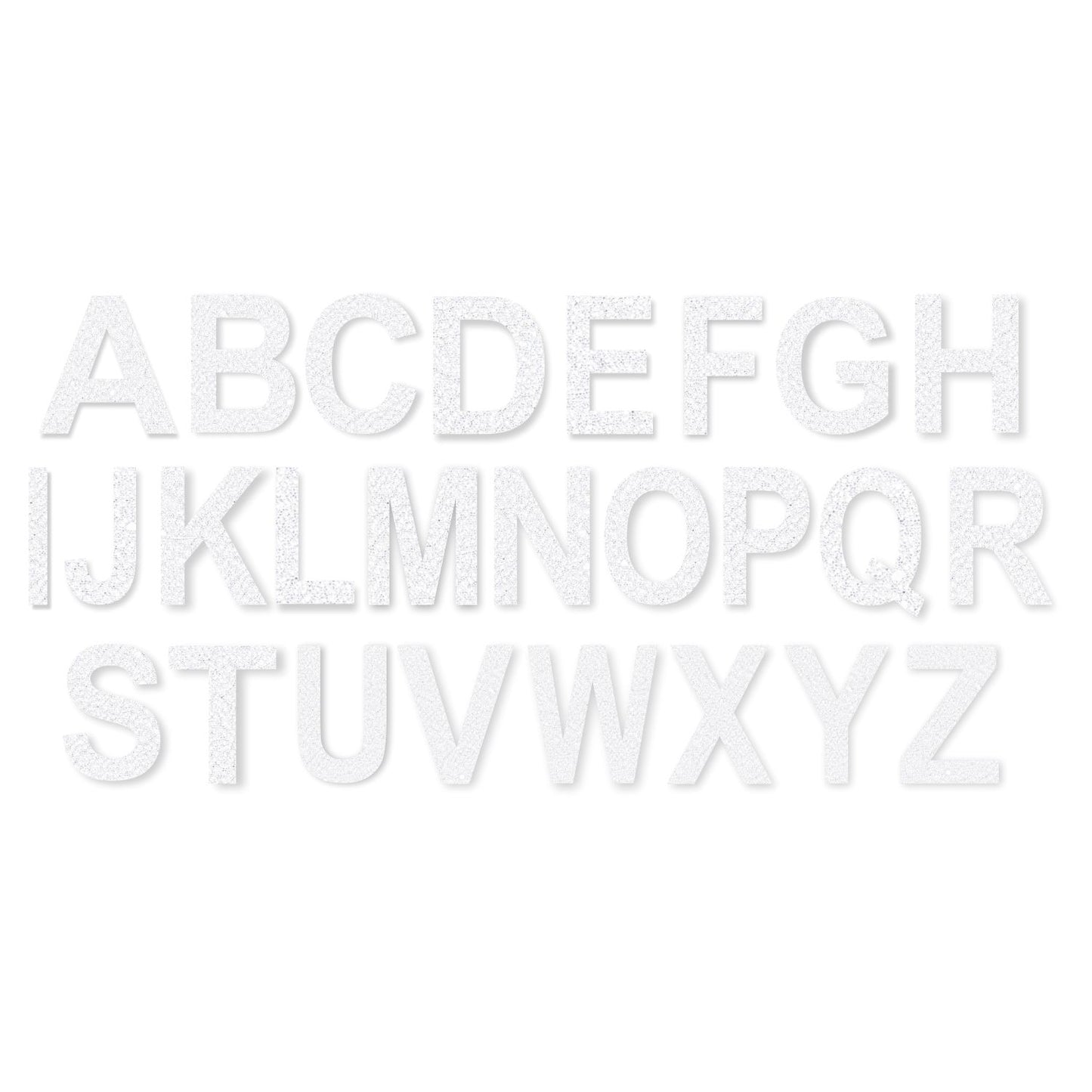 Preformed Thermoplastic Single Letter 12"