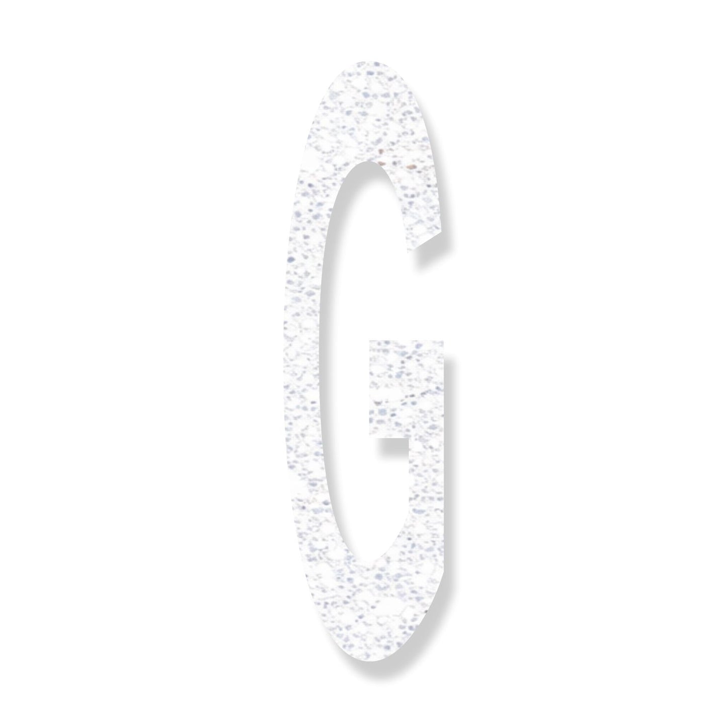 Preformed Thermoplastic Single Letter 8'