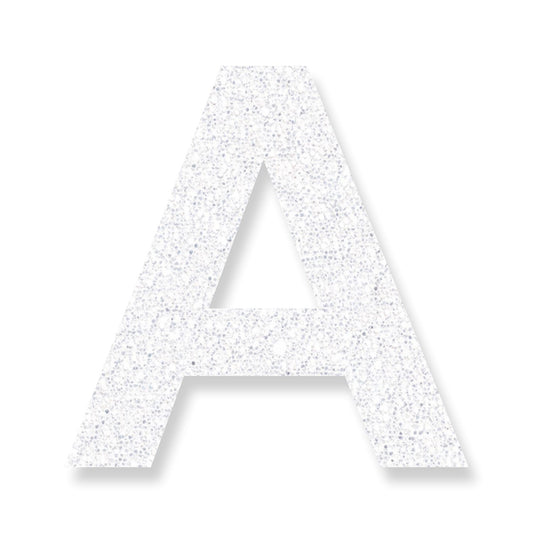 Preformed Thermoplastic Single Letter 4"
