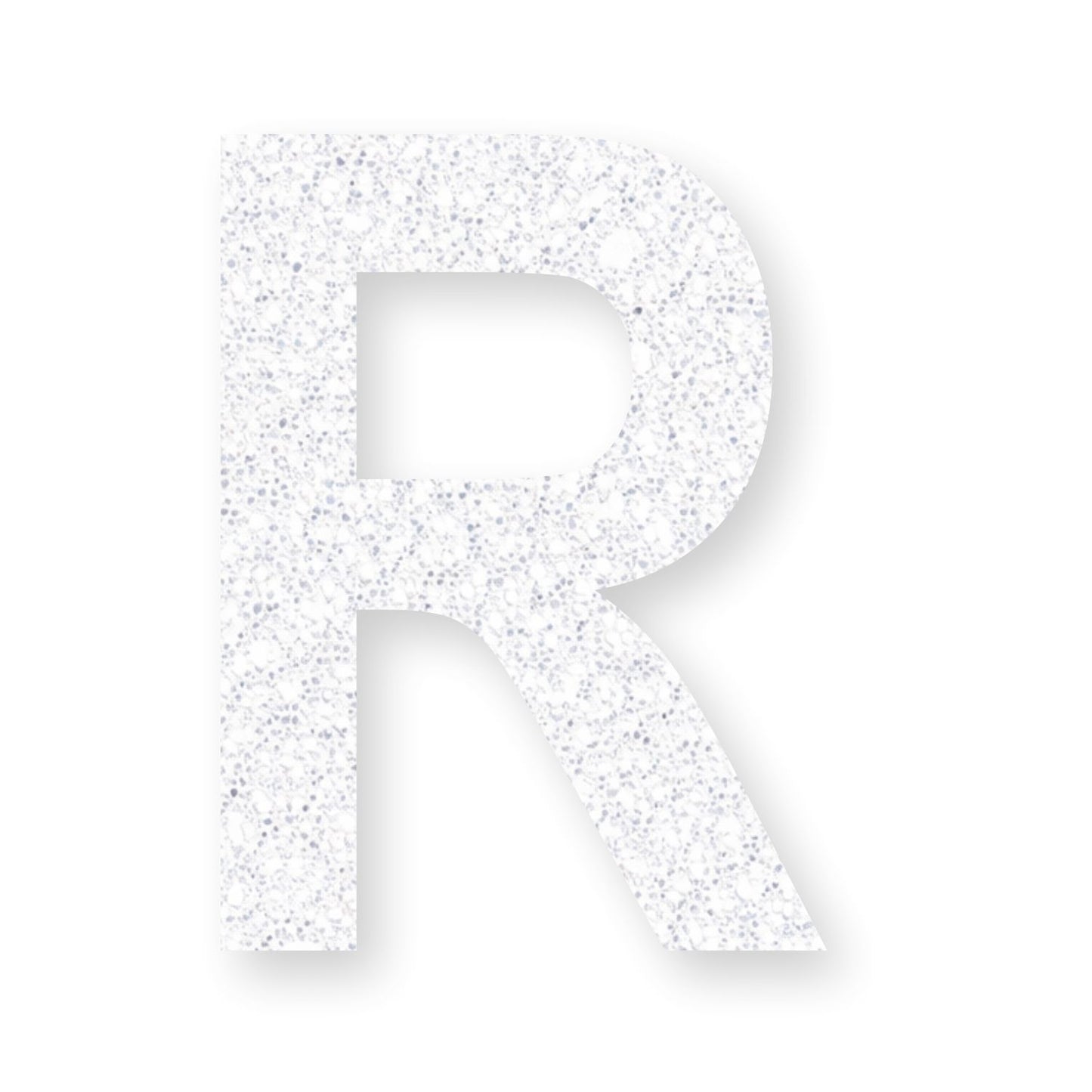 Preformed Thermoplastic Single Letter 4"