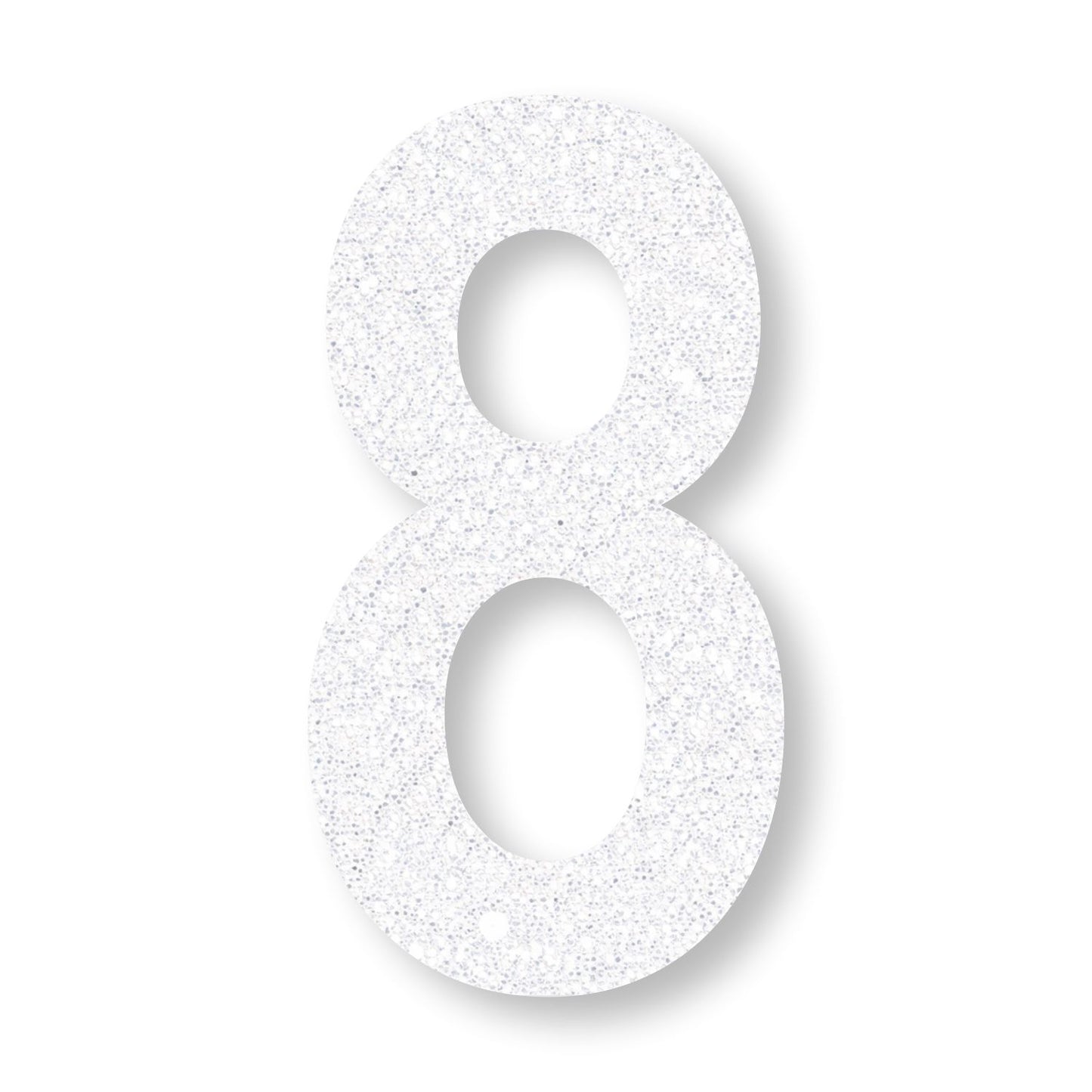 Preformed Thermoplastic Single Number 6"