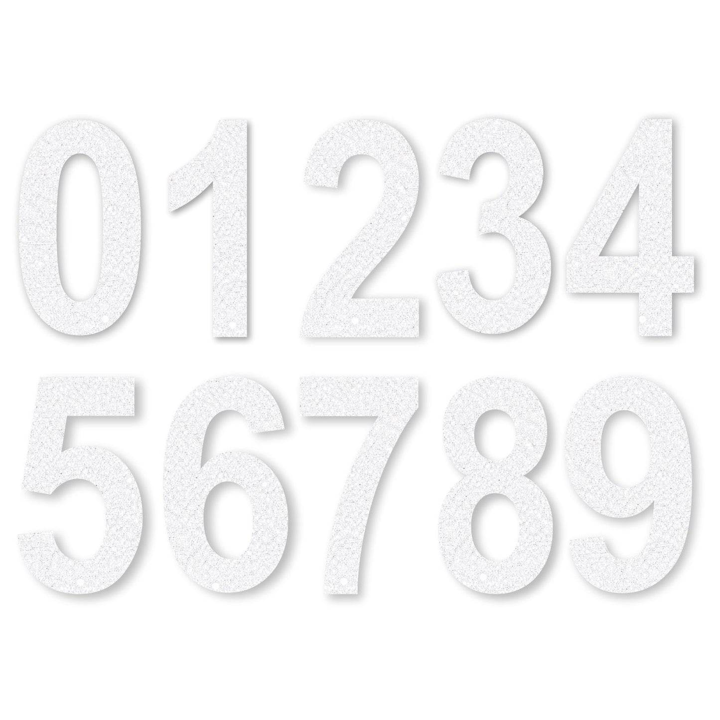 Preformed Thermoplastic Single Number 6"