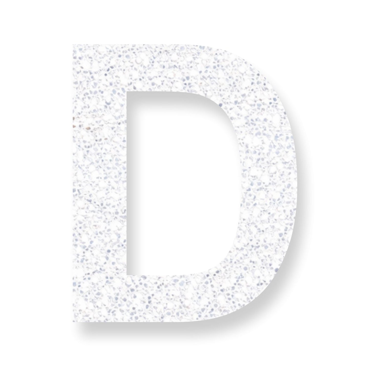 Preformed Thermoplastic Single Letter 12"